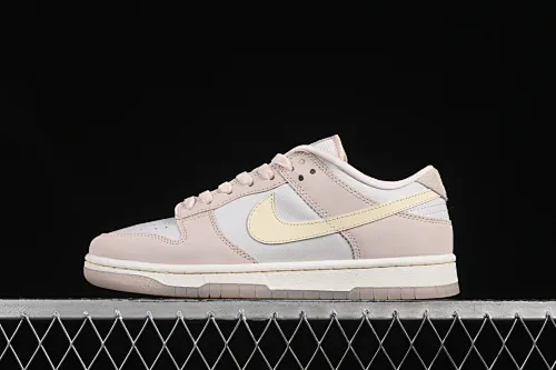 All categories Nk SB Dunk series Nk SB Dunk Low low-top sneakers Nk SB Dunk Low white light pink SB low-top casual sneakers FB7901-601